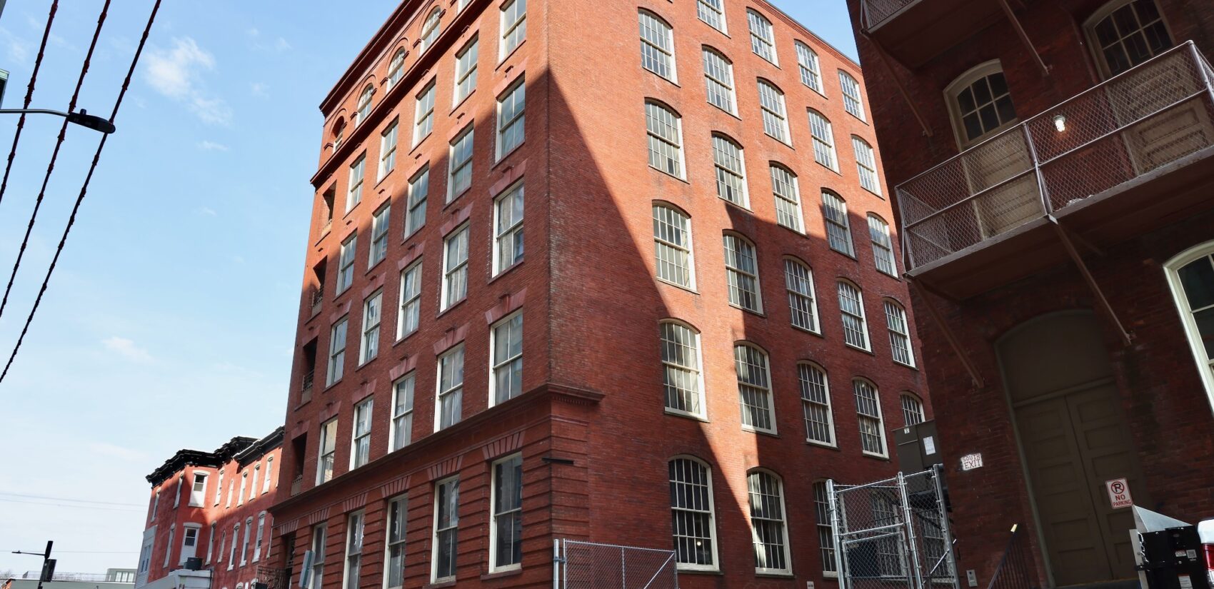 Proposed senior housing annex entrance on Wallace Street